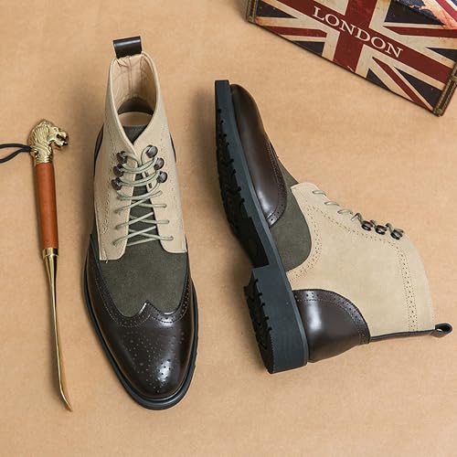 Large leather shoes, waterproof men's formal boots, casual boots, pointed men's boots, motorcycle boots, boat boots3