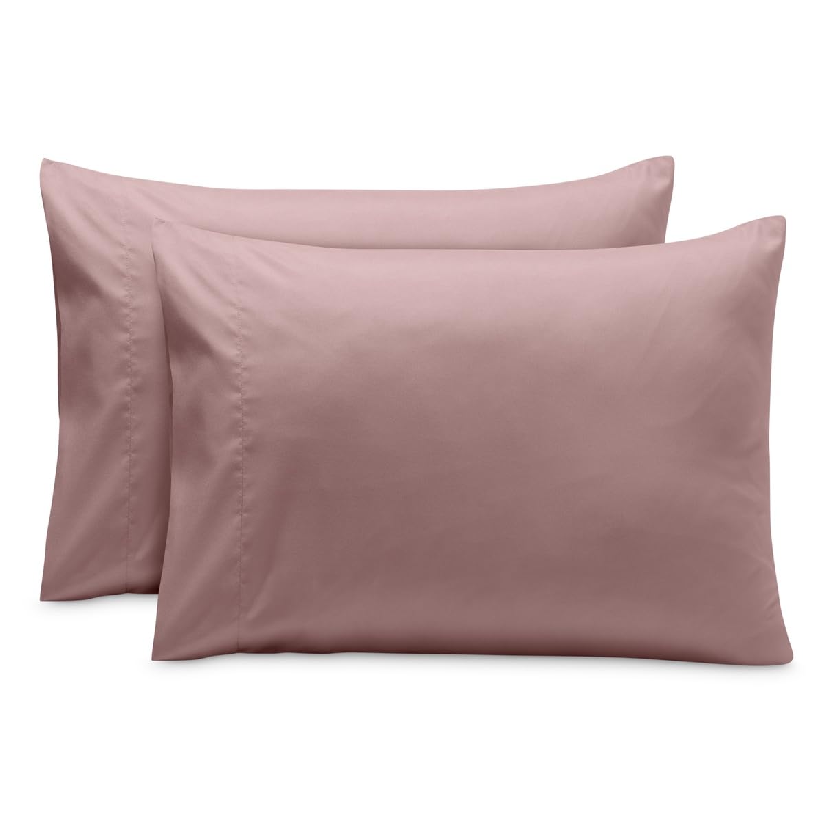 Bare Home Pillowcases Envelope (Toddler Set of 2, Mauve)