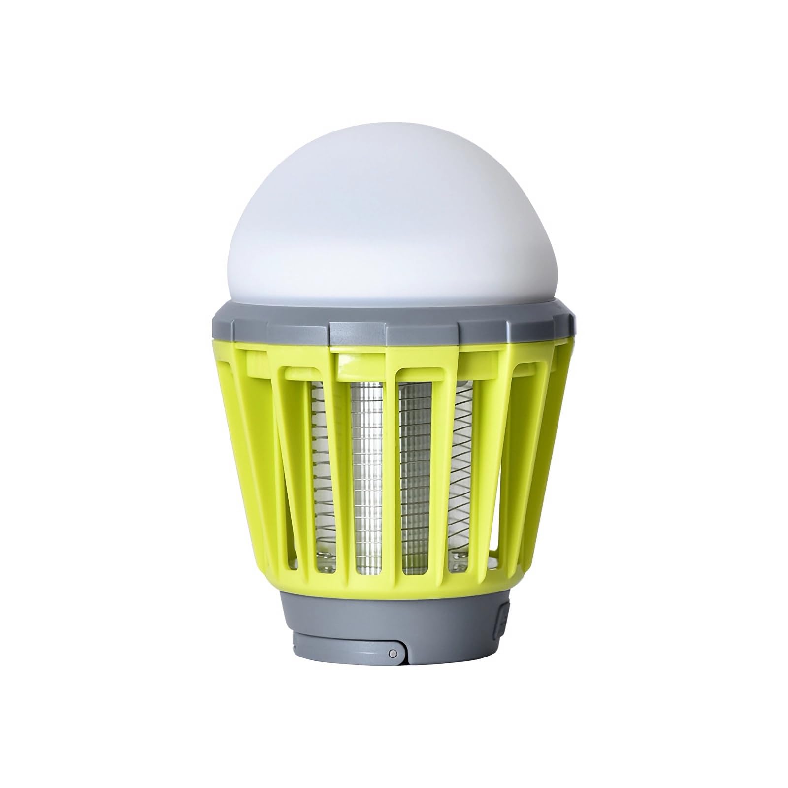 WREWING Mosquito Killer Lamp - Portable Rechargeable Camping Lantern with Bug Zapper, IPX6 Waterproof, Retractable Hook, and LED Torch/Light, Green
