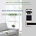 HARFO Keyless Entry Door Lock with Touchscreen and OLED Display, Passcode Door Lock for Office Home (Satin Nickel)