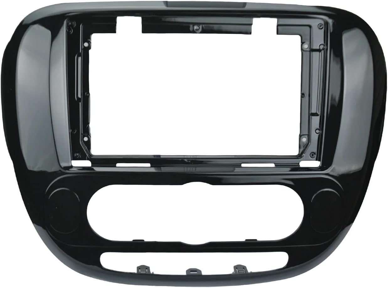 CochOn 9 Inch Compatible with Kia Soul 2014-2018 2Din Car Radio Fascia DVD Stereo Frame Plate Adapter Mounting Dash Installation Bezel MP5 Panel Radio Kit