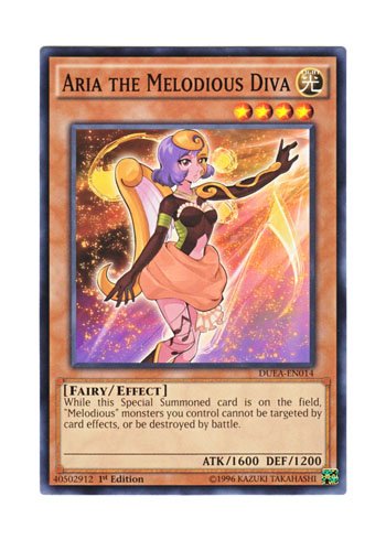 Amazon.co.jp: 遊戯王 英語版 DUEA-EN014 Aria the Melodious