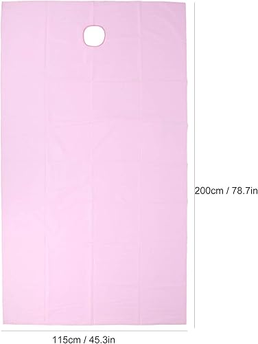 Miniatura 9 de Sábanas de salón de belleza, funda de cama de salón, funda de cama de masaje de belleza, sábanas con orificio para el aliento facial, cubierta de