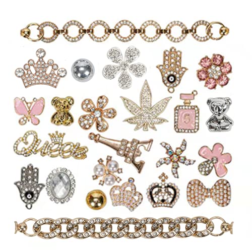 BVSTJIUJI a shoe charms for girls charms for boys designer charms stitch charms sports shoe charms 24PCS