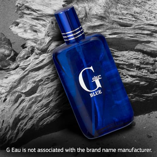 PB ParfumsBelcam G Eau Blue Eau de Toilette Spray – Men’s Cologne, Long-Lasting Summer Fragrance for Men and Teen Boys, Perfume para Hombre – 3.4 Fl Oz – Fresh Blue Scent - Image 3