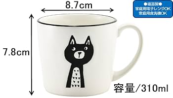 Amazon.co.jp: Sugar land チャーピーキャット マグ 310ml