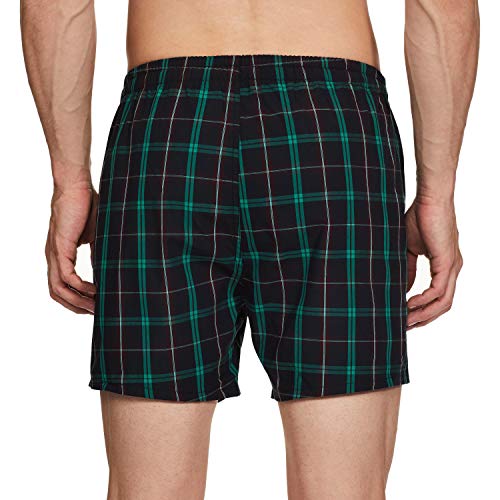 Image of Amazon Brand - Inkast Denim Co. Men's Cotton Regular Printed Boxer Shorts (Pack of 3) (IKSTBOX-01-PO3 Multicolor-15 S)