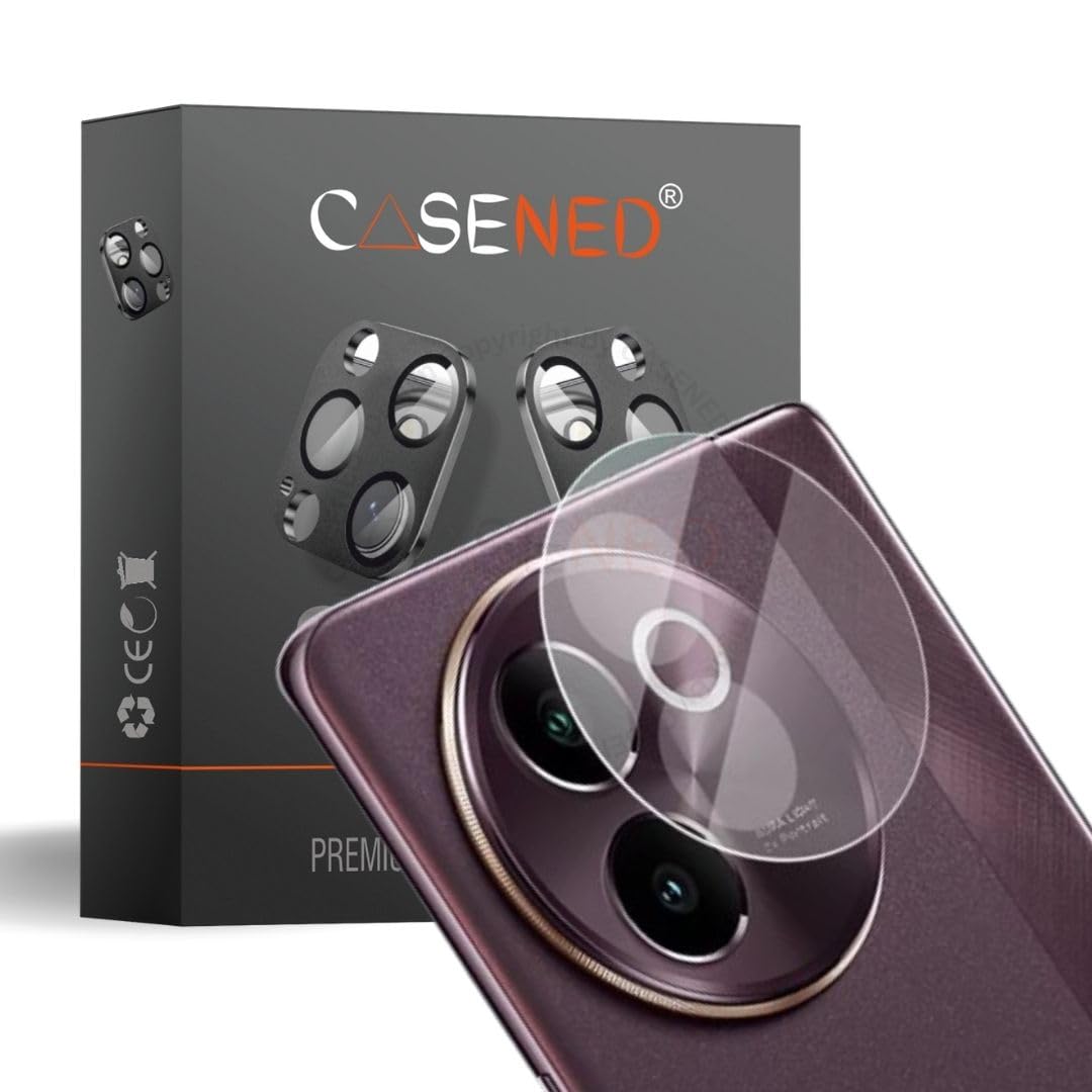 CASENED Clear Camera Lens Protector for Vivo V30e - 9H Tempered Glass, Scratch-Resistant Camera Glass Protector (B0D943BPMJ) Amazon Price History, Amazon Price Tracker
