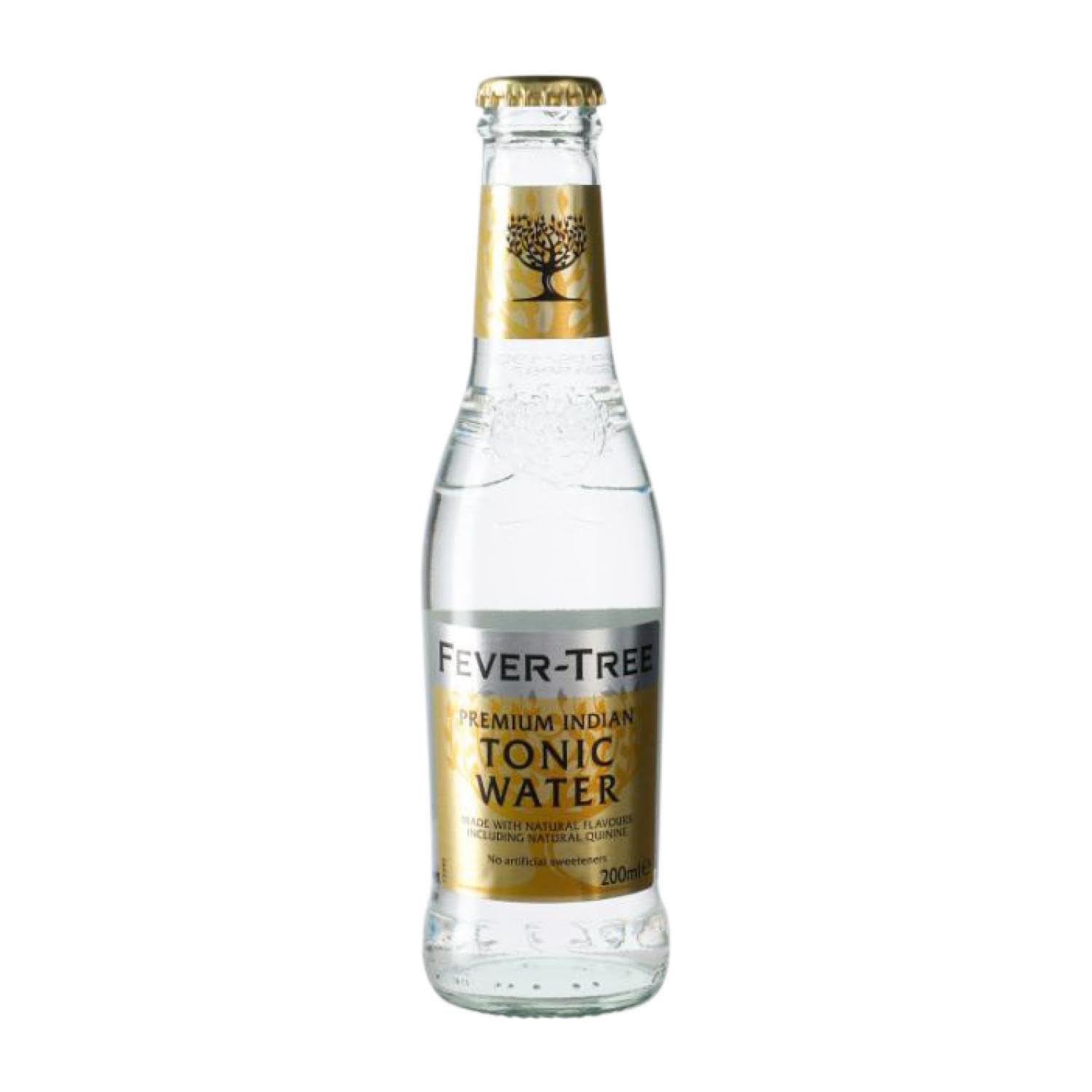 Refrescos y Mixers Caja de 24 unidades Fever-Tree Indian Tonic Water Botellín 20 cl