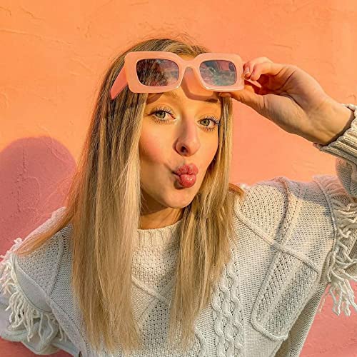 Sunovelties 12 Mixed Solid Pink Style Sunglasses Retro Party Favors Bulk Classic Eyewear Costume Glasses For Women #TOP2