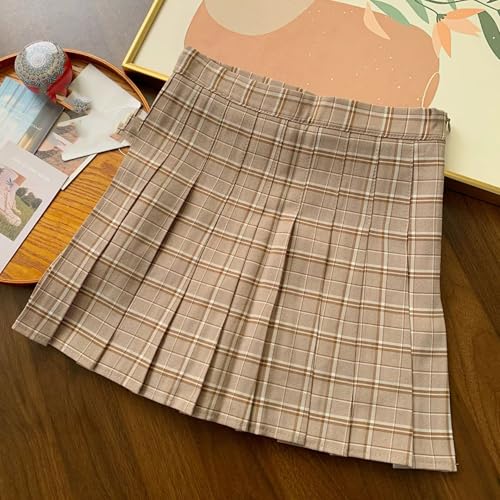 Belted Corduroy Vintage Skirt Women's Retro4