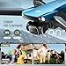 Holy Stone HS290 Foldable Drone with 1080P HD Camera for Beginners, RC Quadcopter with Optical Flow, APP Control, Tap Fly, 3 Speed Modes, 2 Modular Batteries, Toys Gifts for Boys and Girls, Blue