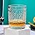 Bekith 6 Pack Drinking Glasses, 9.5 oz Romantic Water Glasses Tumblers, Heavy Duty Vintage Glassware Set for Whisky, Juice, Beverages, Beer, Cocktail
