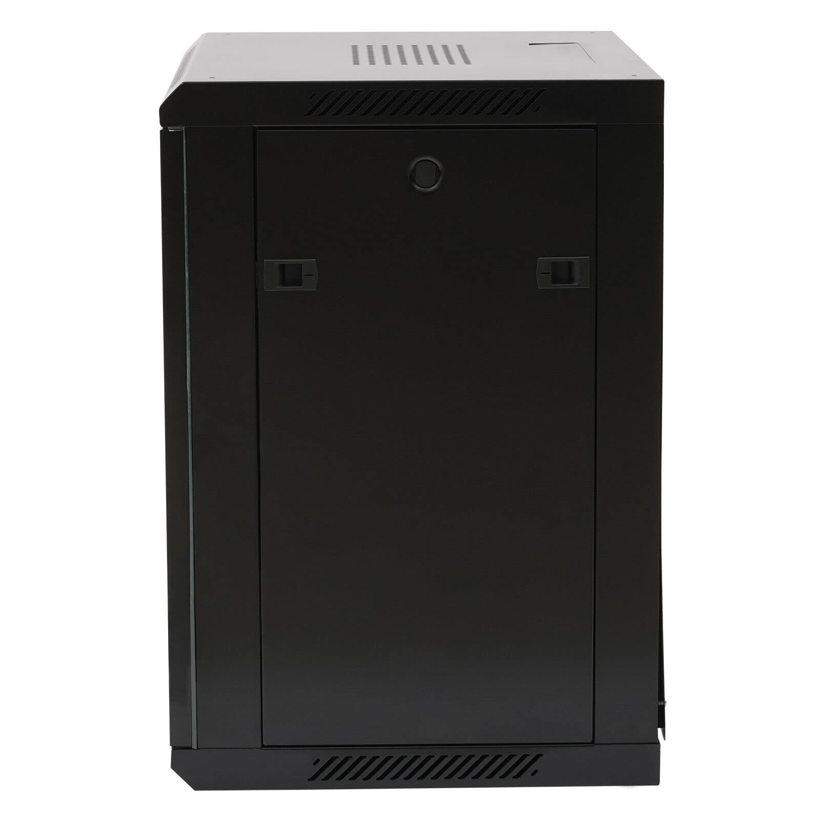 12U - Armadio dati a parete per server rack per casa e ufficio, profondità 450 mm, ideale per l'organizzazione di apparecchiature informatiche
