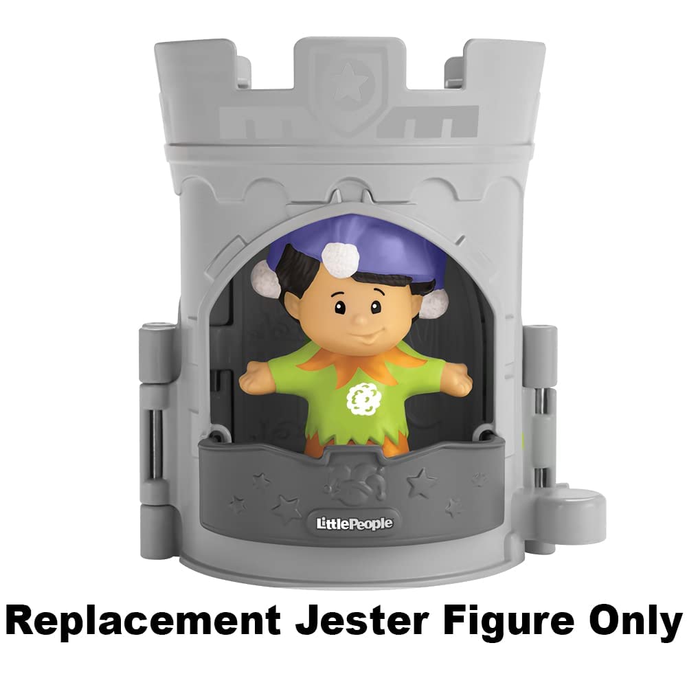 Część zamienna do Fisher-Price Little People Jester Pop Open Castle Playset - CBJ07 ~ Figurka zapasowa