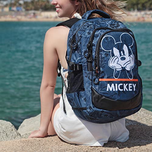 Disney Topolino Blue-Zaino Running HS 1.3, Blu