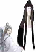 魔道祖師 藍忘機 コスプレウィッグ 五次元 魔道祖師 公式 コスプレ 藍忘機 ウィッグ