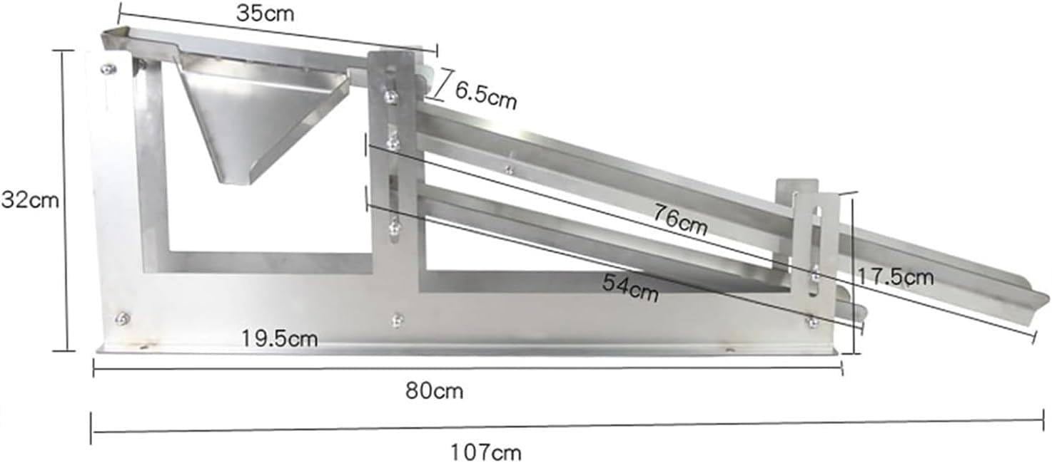 Separator białek z żółtka kurczaka, maszyna do separacji ze stali nierdzewnej 304 do jaj kaczych, 500-800 sztuk/H Wydajny komercyjny filtr cieczy do jaj, 3S Szybki dokładny, do restauracji