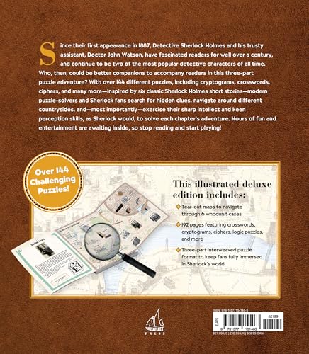 Solving Sherlock Holmes: Puzzle Your Way Through the Cases (Volume 2) (Puzzlecraft, 2)