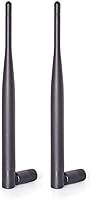 Vista 8 de Bingfu 4G LTE Cellular 6dBi SMA - Antena macho (paquete de 2) compatible con Spypoint Flex-S Dark Flex-Plus Flex-M G-36 Flex Dual-Sim Cell-Link