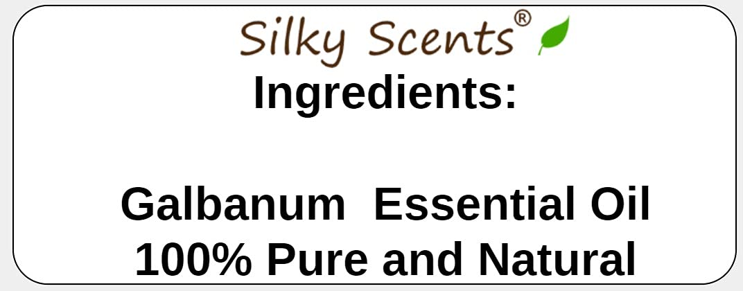 Galbanum Essential Oil (Ferula Galbaniflua) 100% Pure and Natural - 10 ML