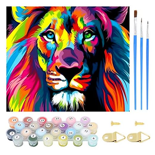 ZITFRI DIY Pintura por Numeros, Adultos y Niños, 40x50cm Cuadros, Kit con Pinceles y Pinturas Acrilicos, Lienzos para Pintar, Decoraciones Hogar Regalo