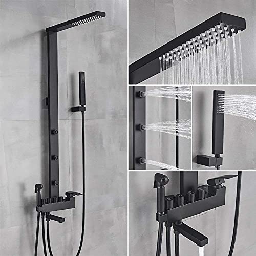 Robinet de salle de bain multifonction pour douche pluie et bidet
