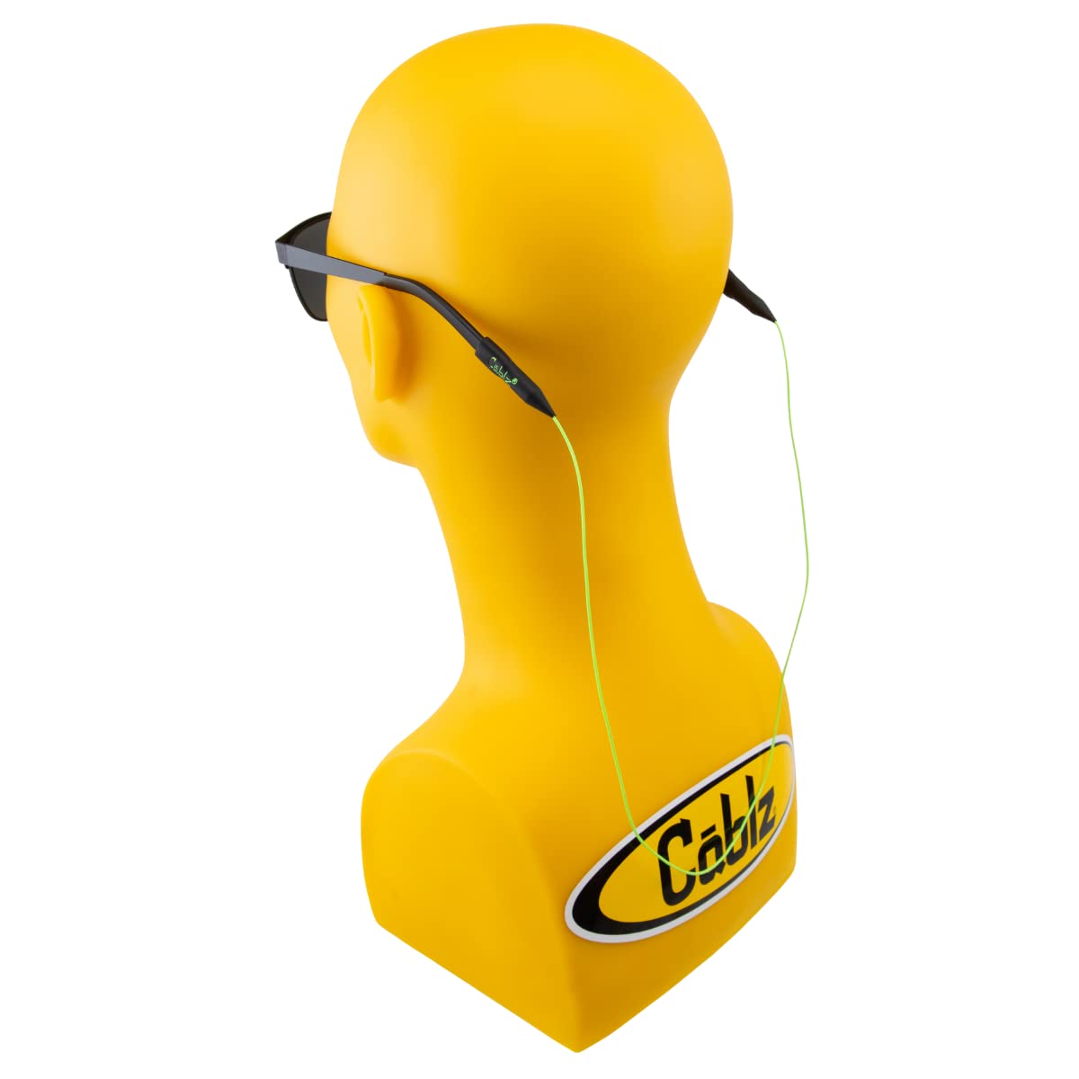 Cablz Flyz Eyewear Retainer | Ultra Lightweight | Waterproof | Low Profile | Universal Fit Eyewear Retainer Strap | 22-Inch (Green)