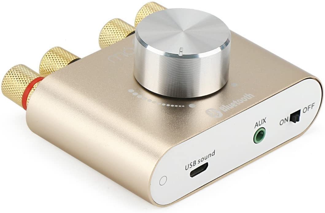 TPA3110 30W * 2 Mini estéreo de audio de dos canales Amplificador Bluetooth inalámbrico Amplificador de potencia de señal digital para Tablet PC Smartphone Laptops ect - Oro