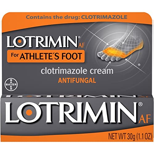 Lotrimin AF Cream for Athlete's Foot, Clotrimazole 1
