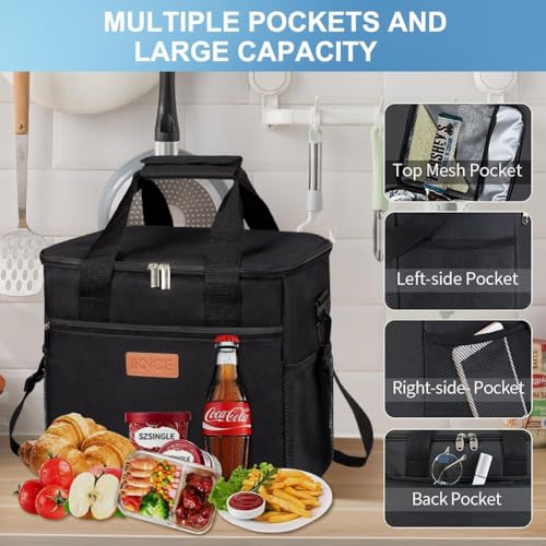 Iknoe 24 Can Insulated Cooler Tote