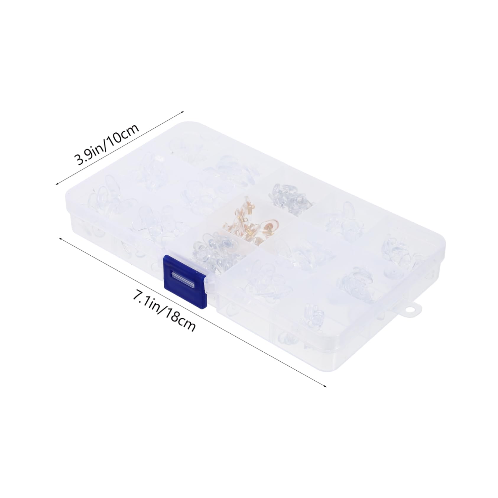 Healvian 600paia Naselli Per Occhiali in Cuscinetti Nasali Avvitabili Kit Riparazione Per Eyewear Facile Installazione e Rimozione Adatti Tutti Tipi Di Occhiali