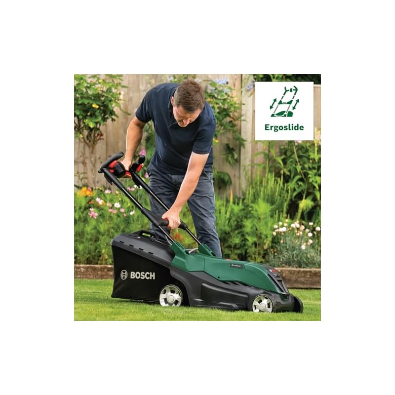 Bosch Cordless Powerful Mower AdvancedRotak 36V-40-650 (for Mowing Your Lawn; 36 Volt System; Cutting Width: 40 cm; Kit, with Battery and Charger) - Image 5