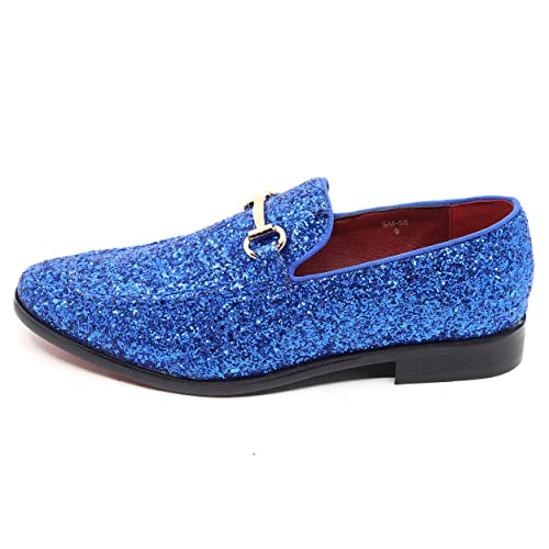 Image of Men's Velvet Designer Classic Dress Tuxedo Smoking Slipper Loafers Slip On Shoes SM-56
