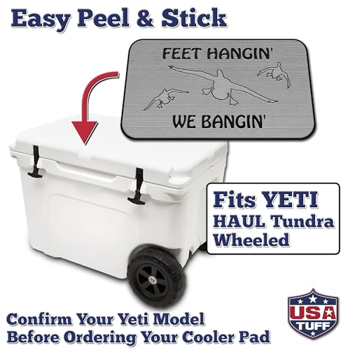 Image of USATuff SeaDek EVA Mat Cooler Pad fits YETI | Peel & Stick Application | Non Slip Comfort Accessories