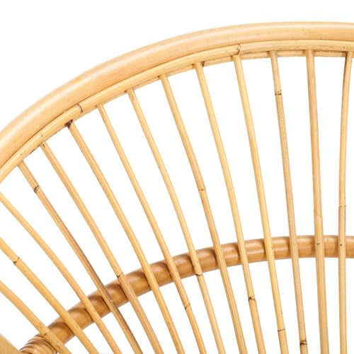 Sillón Rattan Blanco Natural 1 Cuerpo miniatura 4