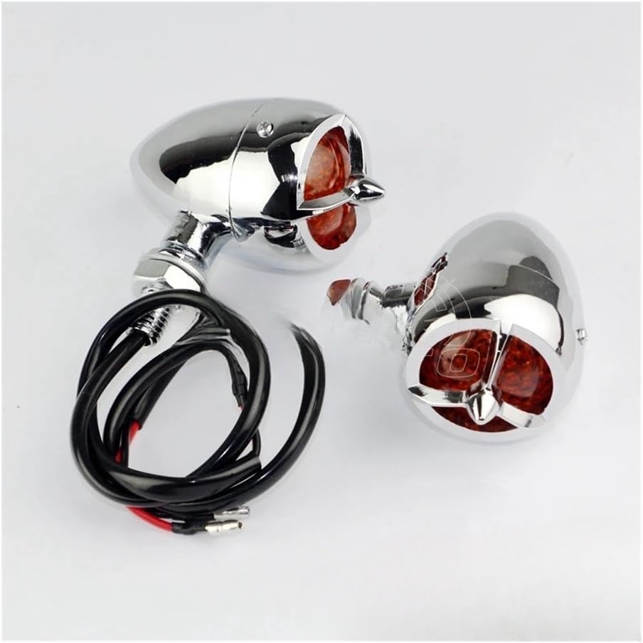 レトロバイク LED ベルエア テールライト ベース ブレーキ ストップ テールライト ウィンカー インジケーター ハー&amp;レ