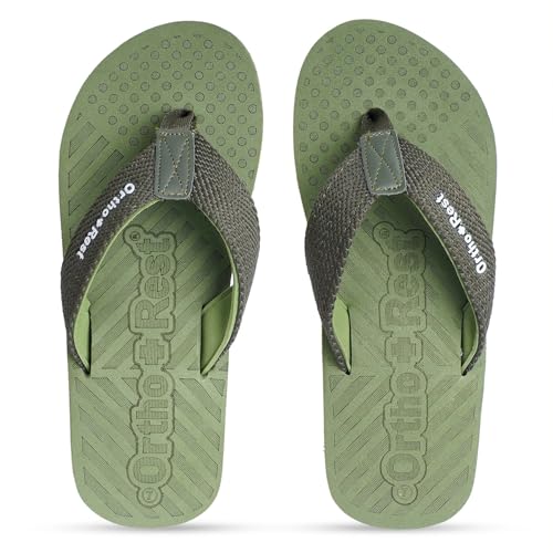 Image of Ortho + Rest mens M10018 olv Slipper