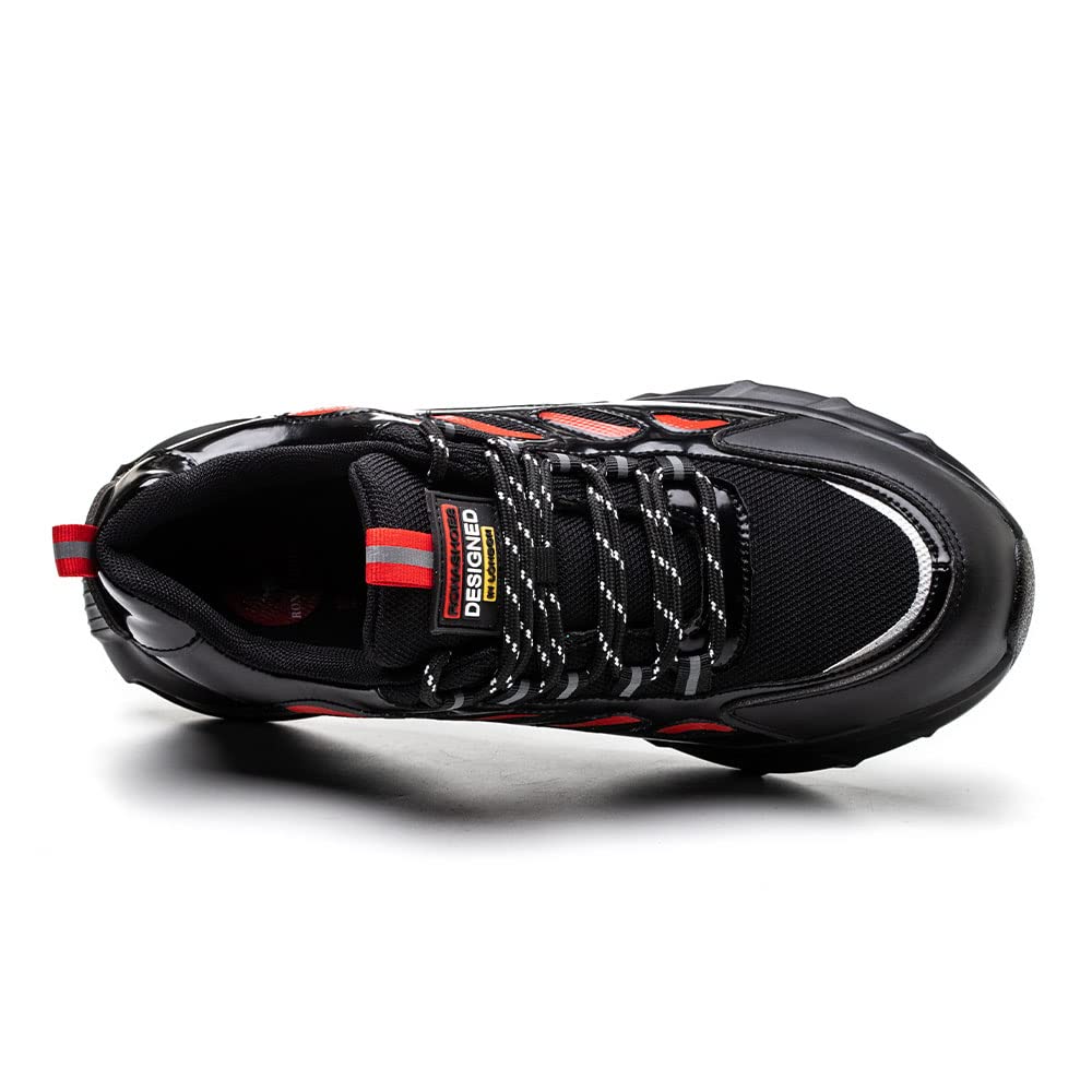 Rona Shoes Chaussures de Sécurité Baskets de Sécurité Chaussure de Travail Légère Confortable Femme Homme