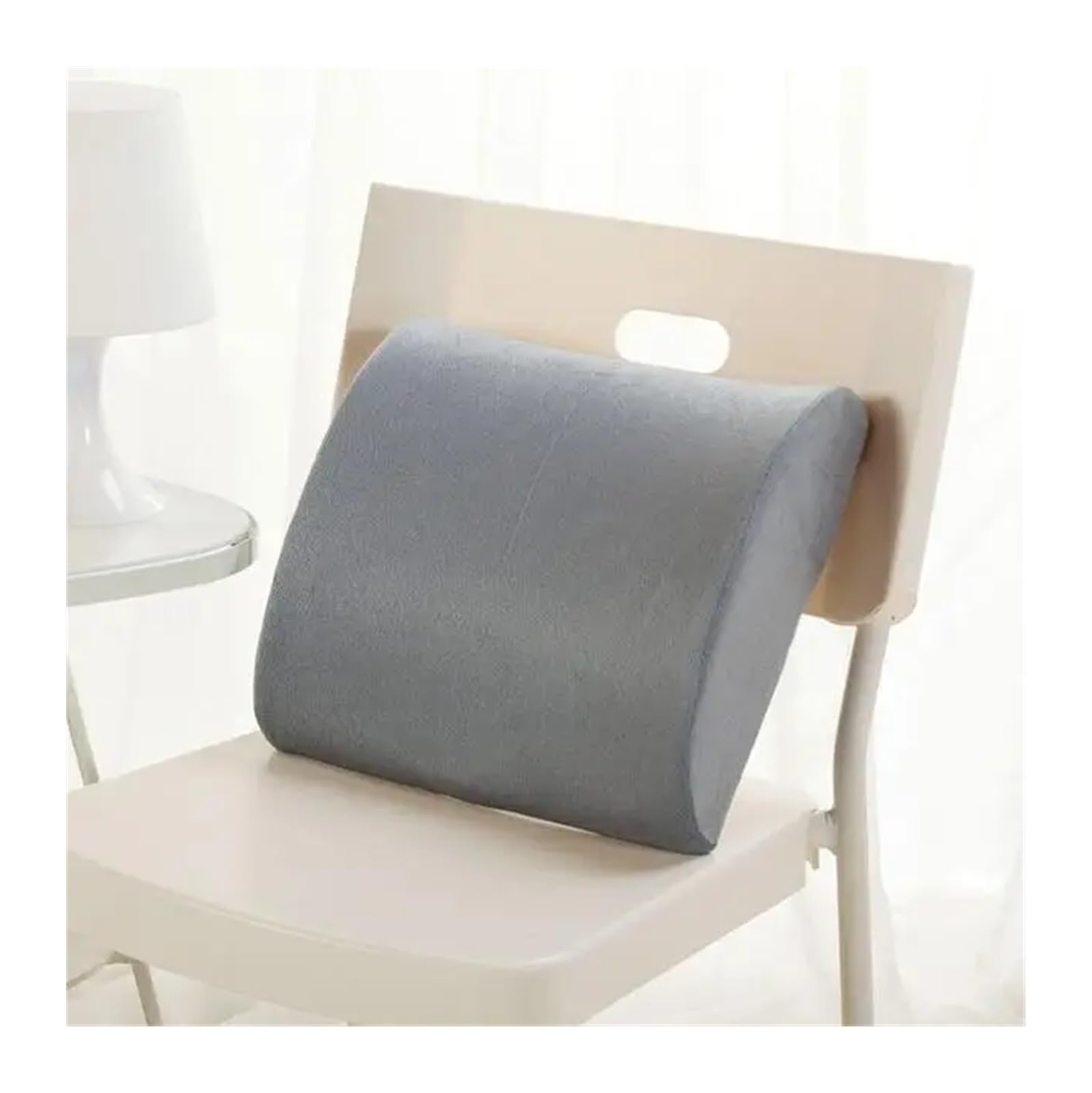 Cuscino per sedia, cuscino a lento ritorno elastico con supporto lombare, set per sedia da ufficio/casa, cuscino in memory foam con fibra di bambù, cuscino per schienale e cuscino per sedile auto (Co
