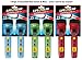 Life Gear 2PK Glow Mini Flashlight with Safety Glow Handle In Assorted Colors (TG12-60531-RGB)