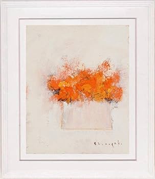 油絵◆幻想的な風景画【白の静寂】1点物の原画/作者サイン入り◆F4号サイズ 油絵◇幻想的な風景画【白の静寂】1点物の原画/作者