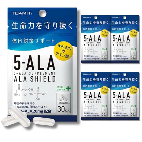 5-ALA AV[h ALA SHIELD Ki { 5-ALATvgA~m_ AV[h ALA SHIELD 5-ALA 5-A~mu_ 30 × 5܃Zbg