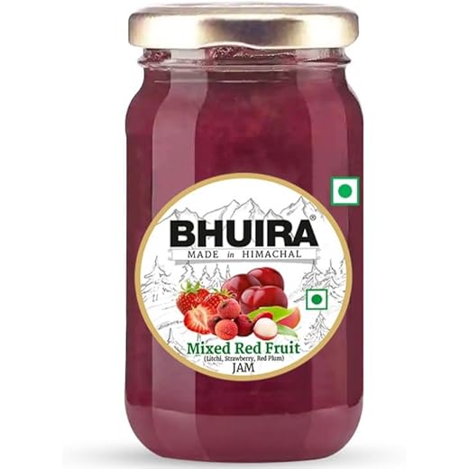 Bhuira Mixed Red Fruit Jam 240g