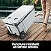 Ninja FrostVault | 65qt Wheeled Cooler with Cold Dry Zone | Integrated Fridge-Temp Dry Storage Drawer | Premium Heavy-Duty Insulated Cooler | Keeps Ice for Days | Cloud White | FB265WH