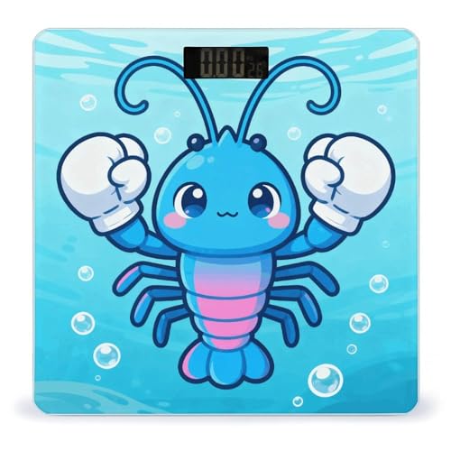 Báscula Digital Cute Lobster para Peso Corporal miniatura 1