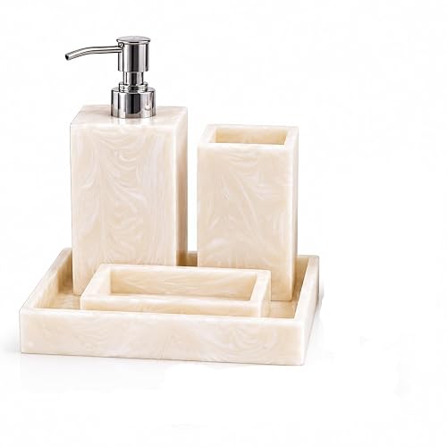 Stylish Luxury Bathroom Sets Stone - Bathroom Accessories Decor/Soap Dispenser,
