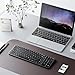 iClever BK20 Bluetooth Keyboard, with Numeric Keypad, Multi-Device Rechargeable and Stable Connection Compact Size Wireless Keyboard for MacBook, Laptop, iPad, Tablet, Windows