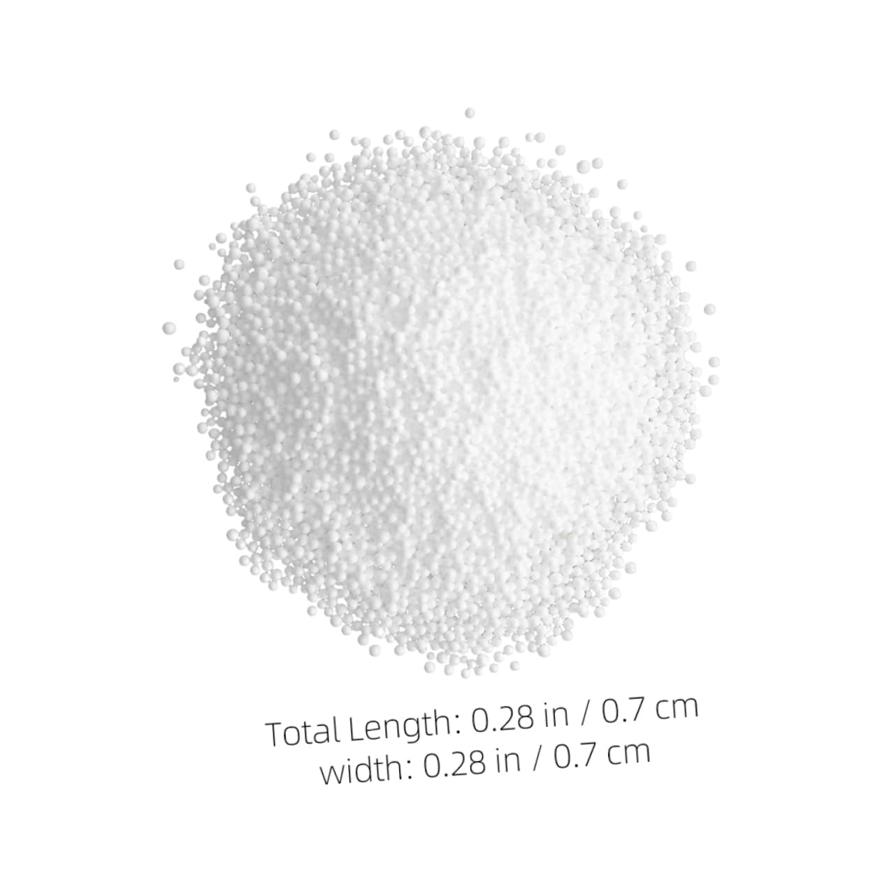 Cabilock 1 Pack Multi-use Foam Balls for Bean Bags 5-7mm Bean Bag Filler Decorative Balls Foam Filler for Couch