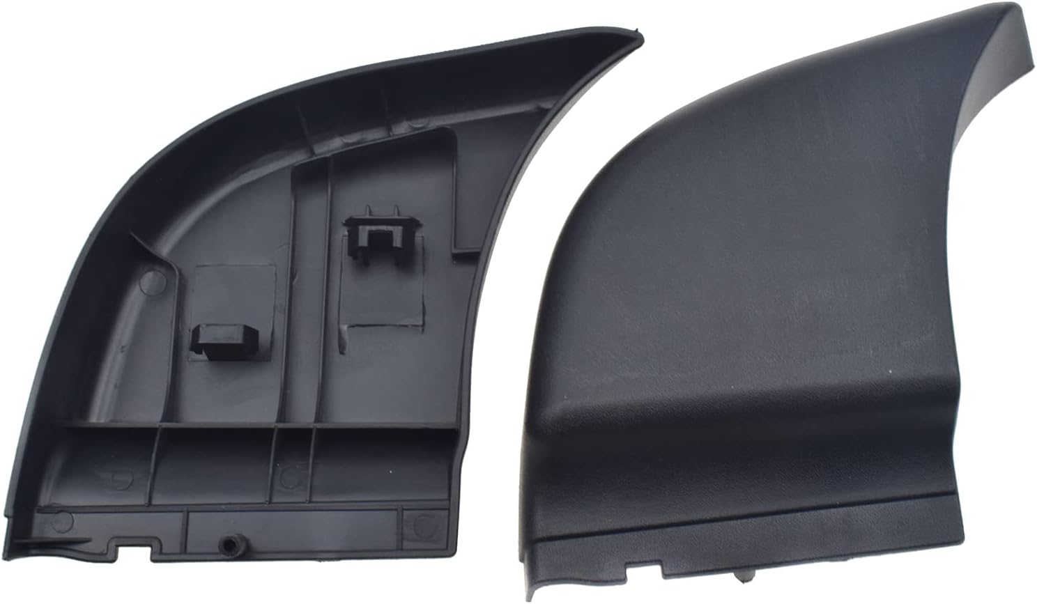 Rear Left & Right Bumper End Plate Corner Cap Trim Pair For Toyota Hilux 2004-2015
